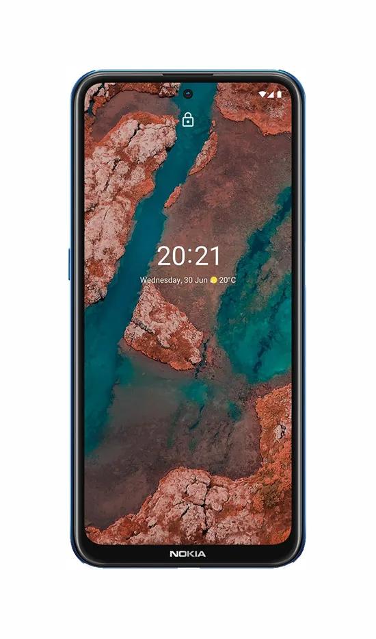 Nokia X20 smartphone front view