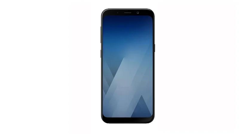 Samsung Galaxy A8 (2018) smartphone front view