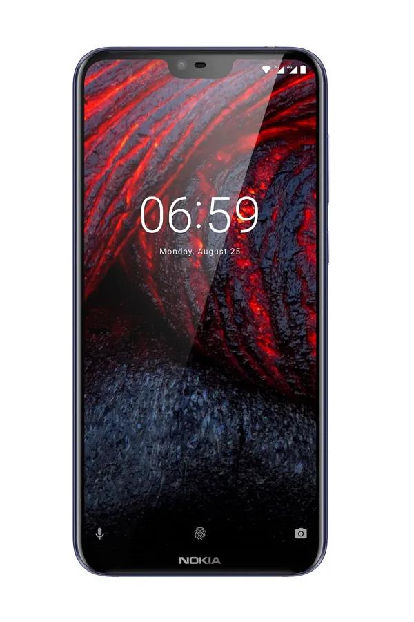 Nokia 6.1 Plus smartphone front view