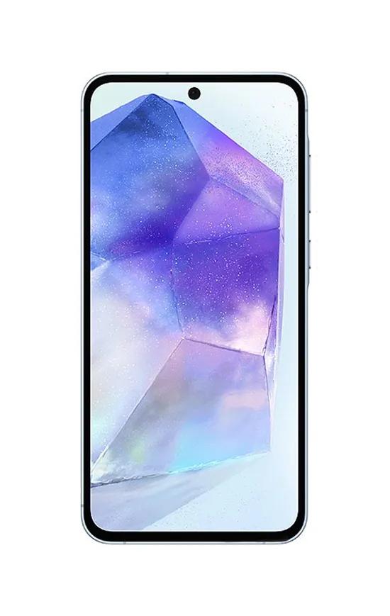 Samsung Galaxy A55 smartphone front view