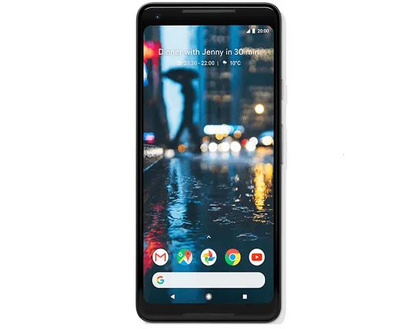 Google Pixel 2 XL smartphone front view