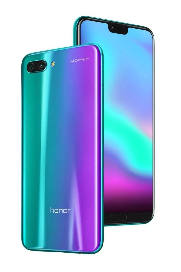 Honor 10 smartphone front view