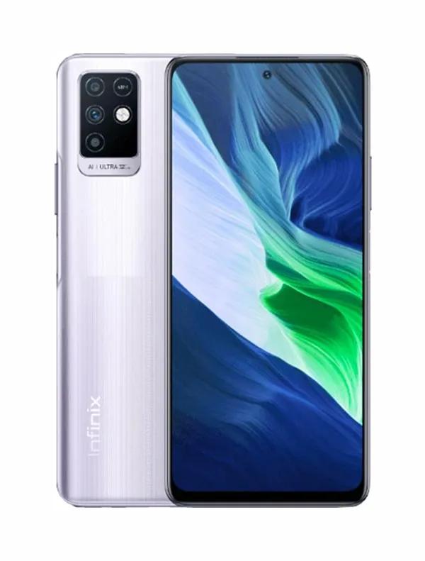 Infinix Note 10 smartphone front view