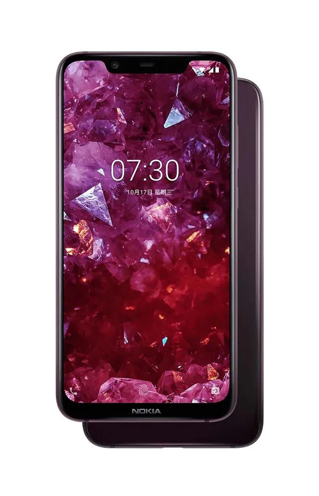 Nokia 8.1 smartphone front view