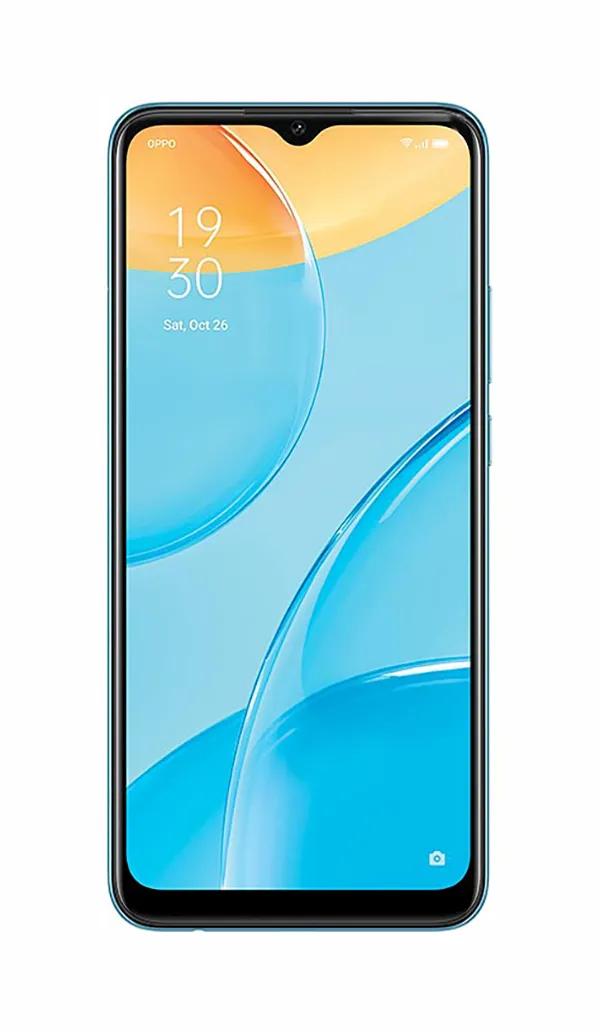 Oppo A15 smartphone front view